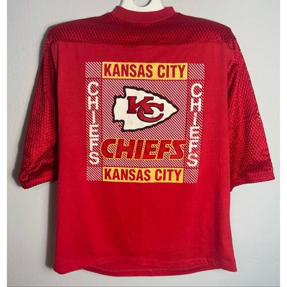 Vintage Kansas City Chiefs Shirt Artex Sportswear NFL 1990’s Size Large - Picture 1 of 8
